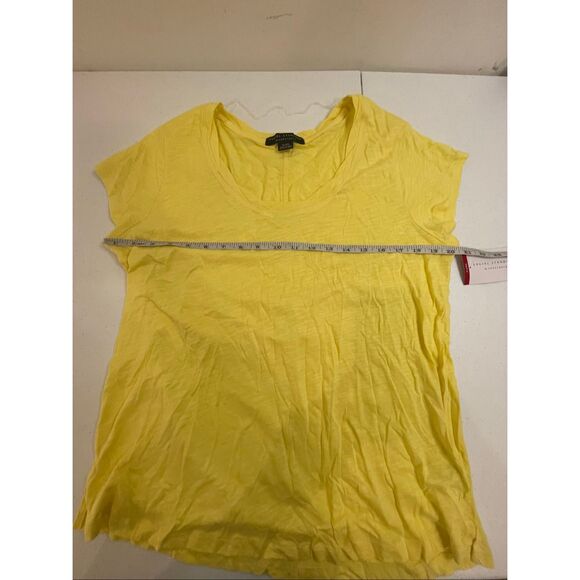 Social Standard by Sanctuary womens scoop tee NWT XL yellow - Picture 3 of 5